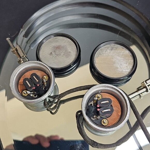 Vintage American Bell "The Rex" Headphones Head Phones Good Condition Untested - Picture 8 of 11